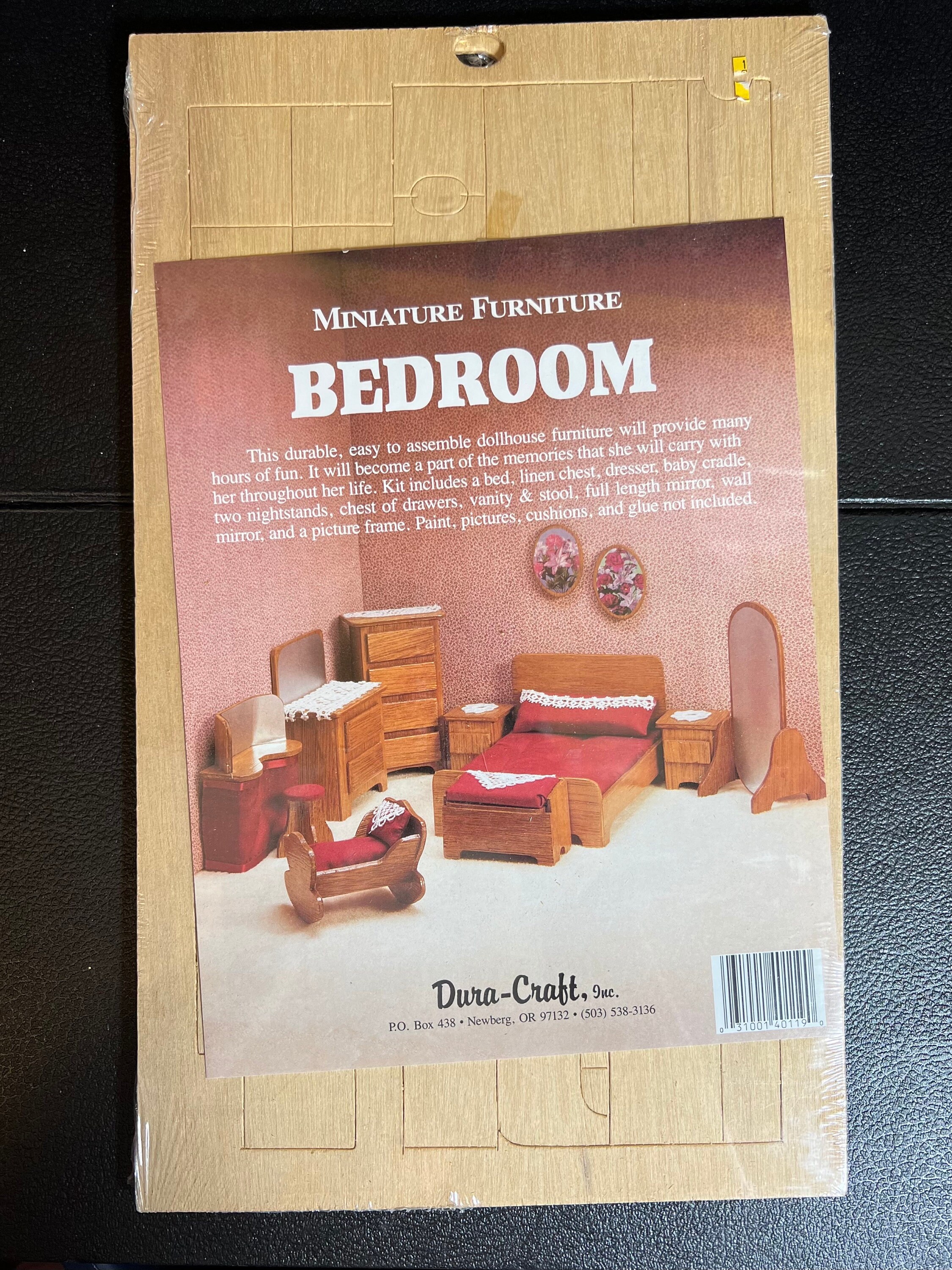 Dura craft dollhouse furniture kits clearance