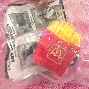 Vintage McDonald’s McDino Changeables: Fry-cerotops, Big Mac-o-saurus Rex, McNuggets-o-saurus, Drink Cup