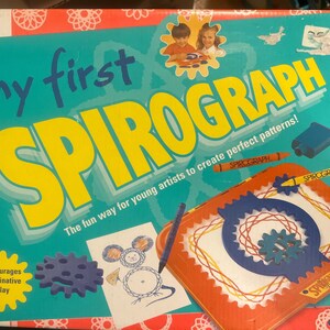 Vintage My First Spirograph 1995 Milton Bradley