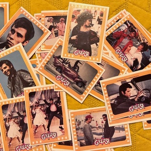 Grease Trading Card Stickers. 1978 Topps. In great Shape. Danny, Sandy, Pink Ladies & more. Take your pick!