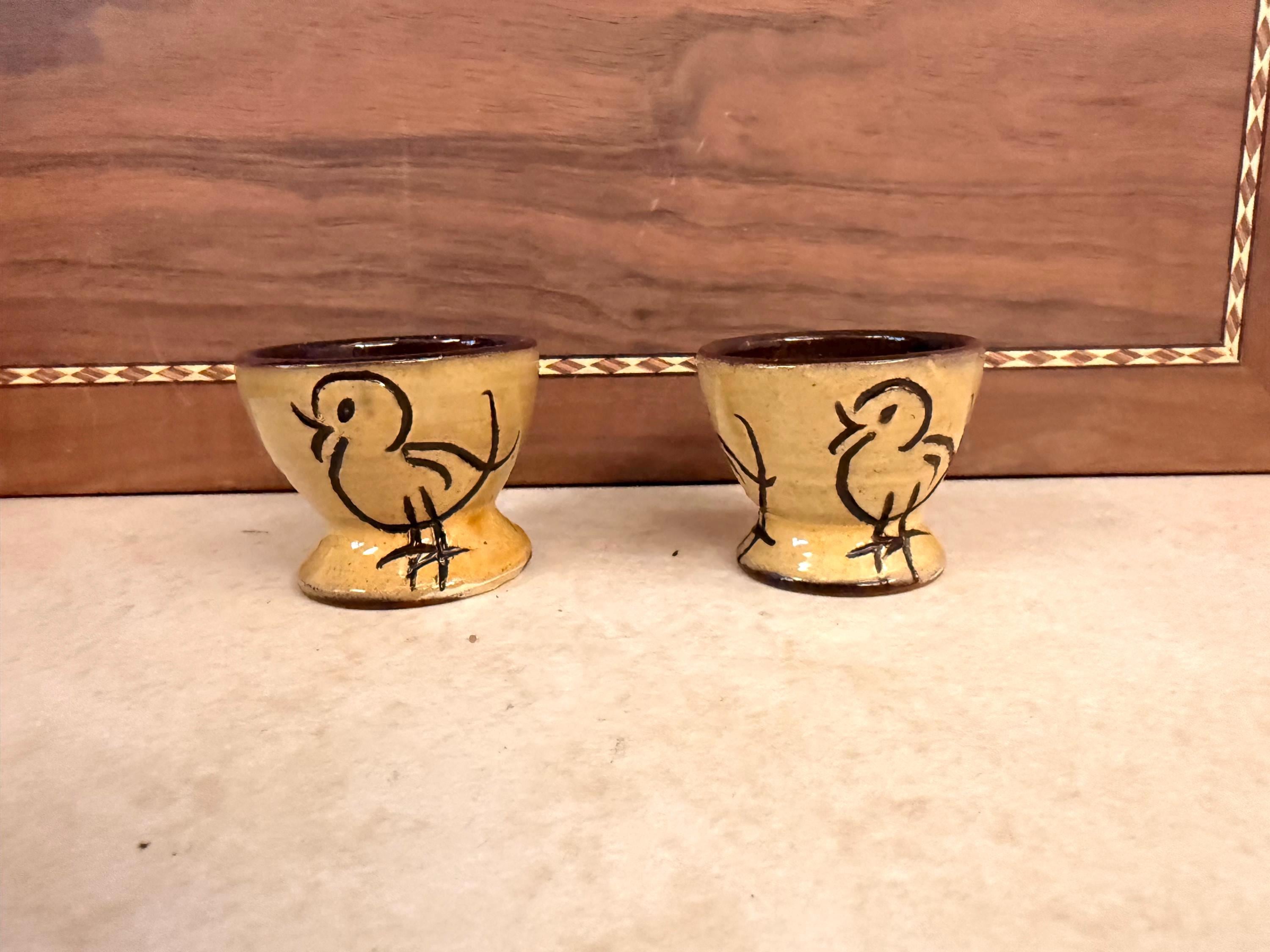 Vintage British Egg Cups - Etsy