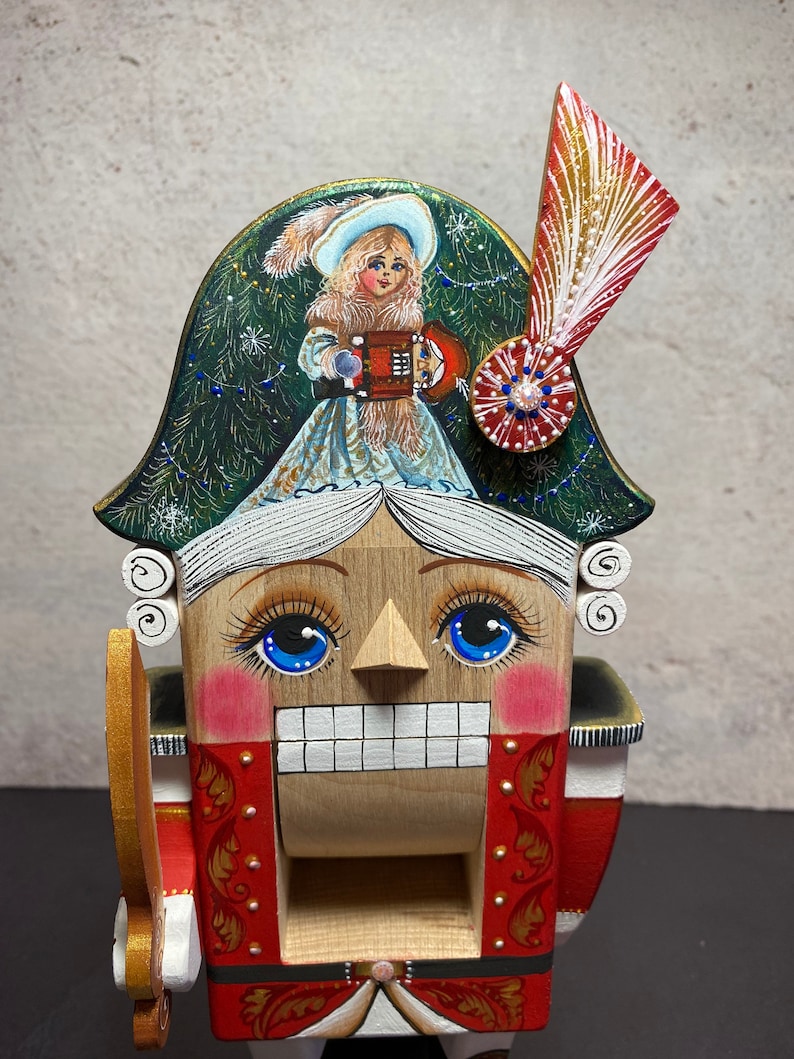 Wooden Nutcracker Soldier Russian Doll Giant Nutcracker Etsy