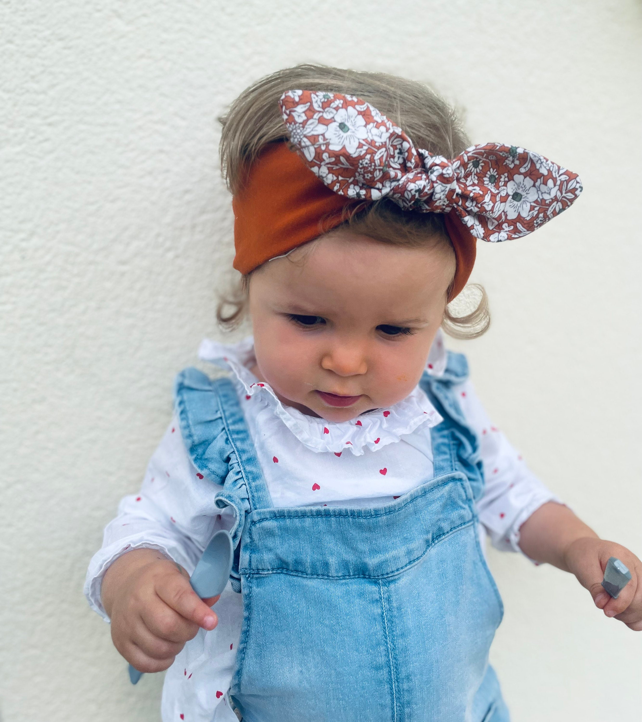Hapibuy Bandeau élastique pour bébé fille - Fleur rouge - Accessoire de  cheveux pour bébé, rouge : : Bébé et Puériculture