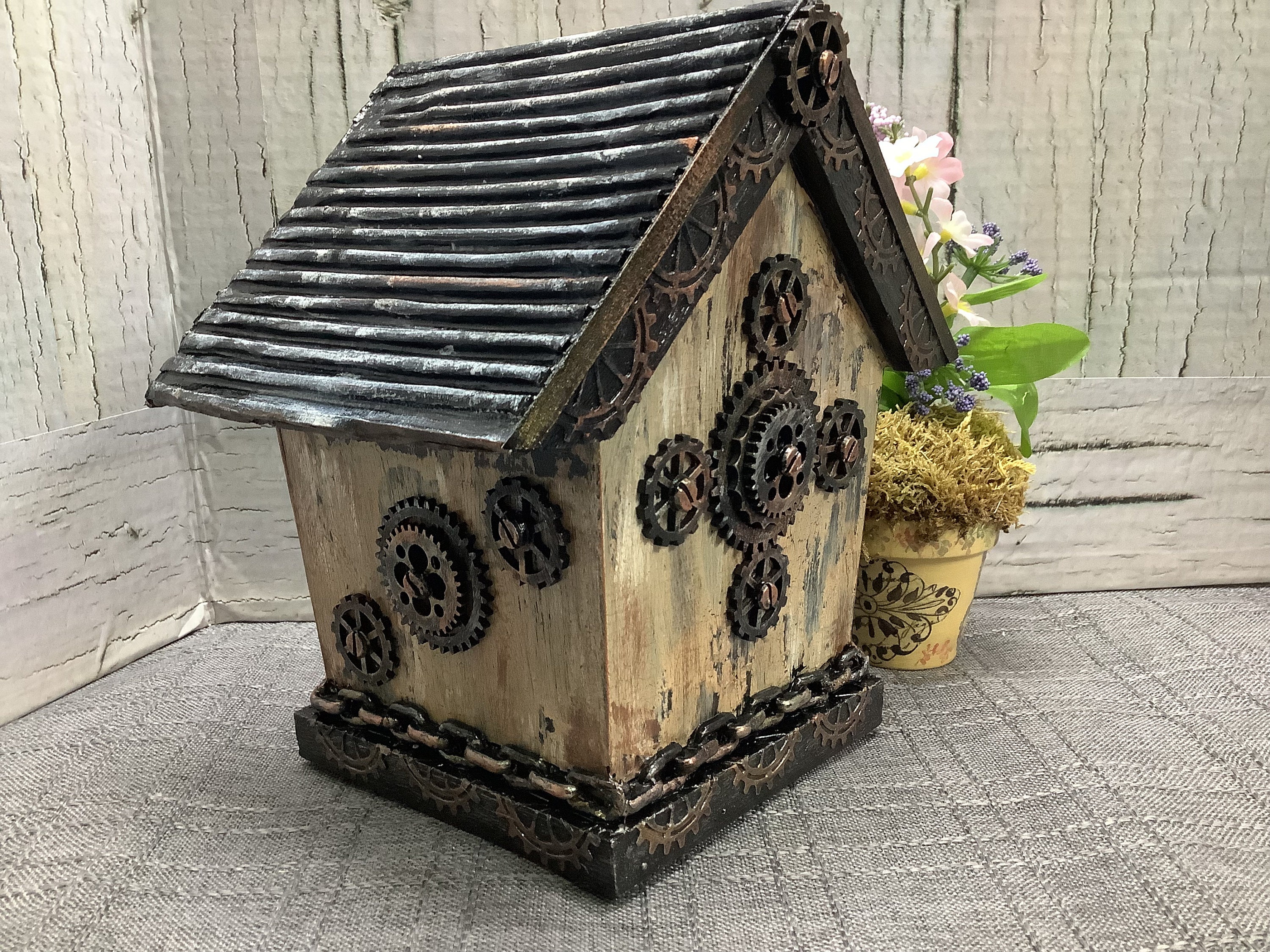 Steam Punk Bird House 2 - Etsy