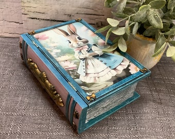 Spring Rabbit Book Box