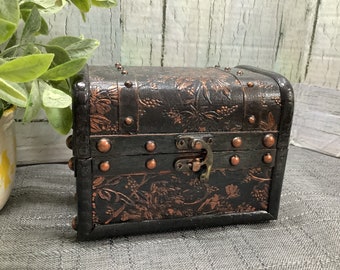 Black and Copper Trunk