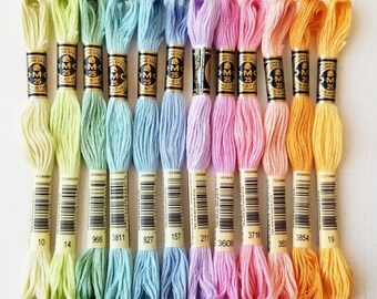 DMC Embroidery Floss - Pick your Color and Quantity - dmc thread, sticktwist, embroidery floss, embroidery thread, embroidery tool