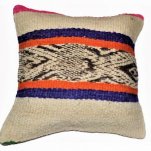 Peruvian Pillow Cover Handmade  Cuzco -  Peru - 17&quot; x 17 &quot; Item In USA
