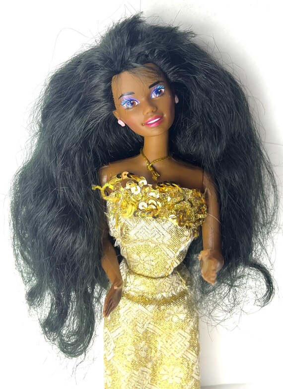 Cute black barbie dolls sale