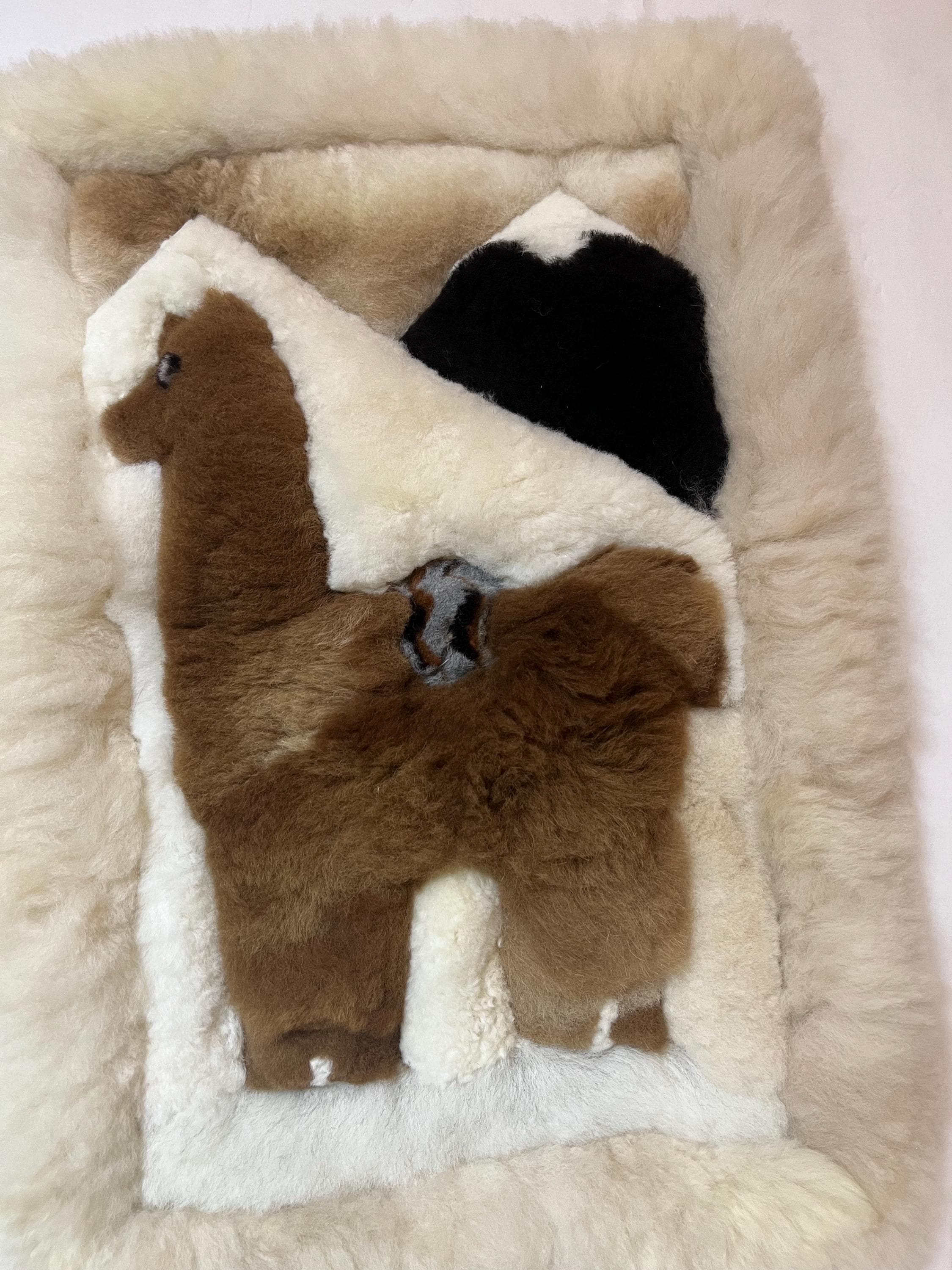 Alpaca Fur Rug Genuine Natural Alpaca Llama Designs From Peru - Etsy