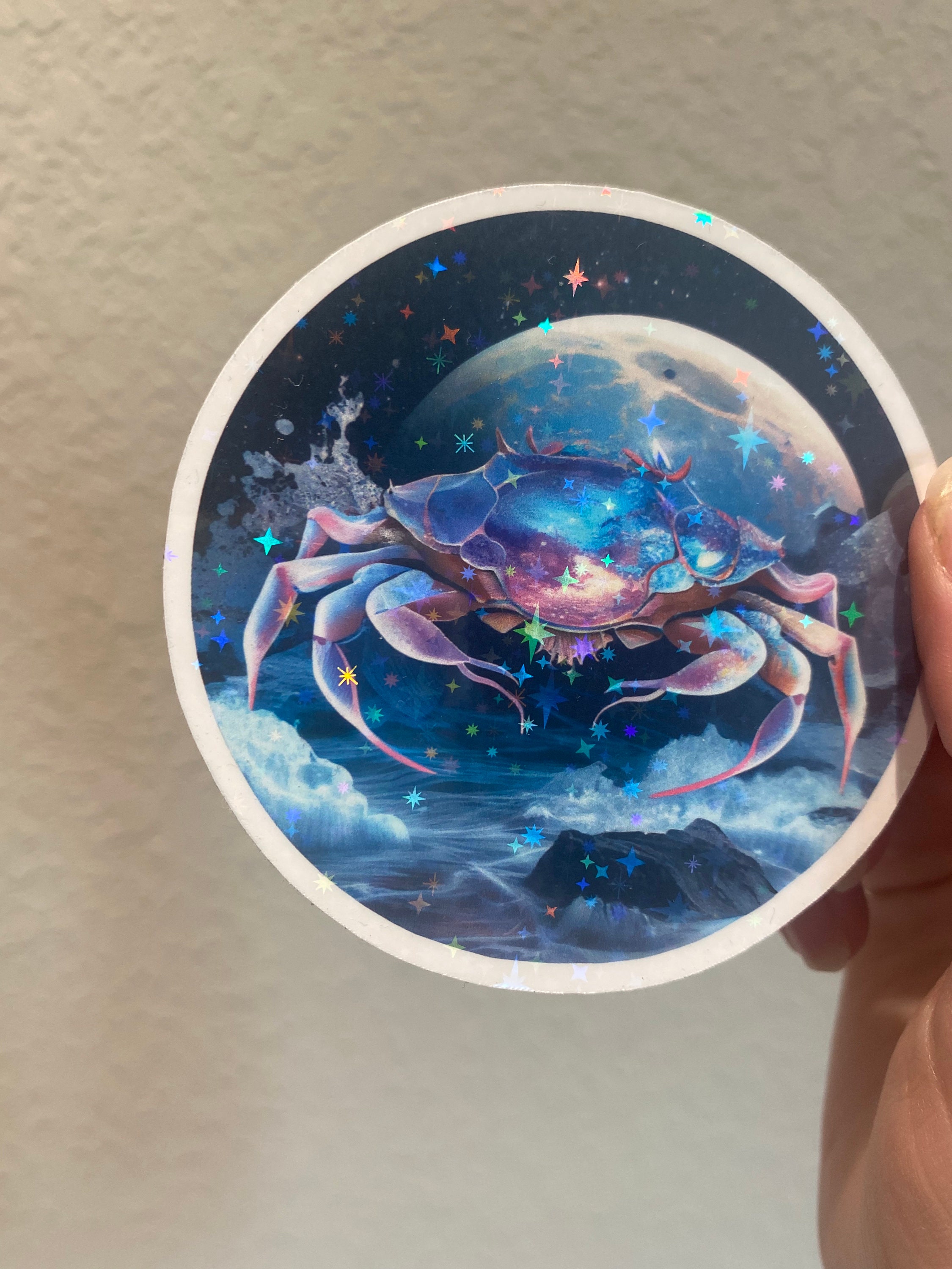Water Moon Crab - Etsy
