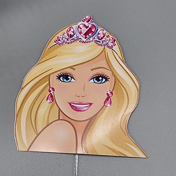 Barbie Cake Topper Cupcake Toppers Etsy UK