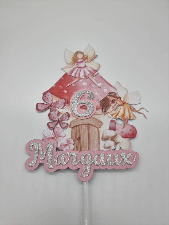 Personalised fairy cake topper/cupcake toppers