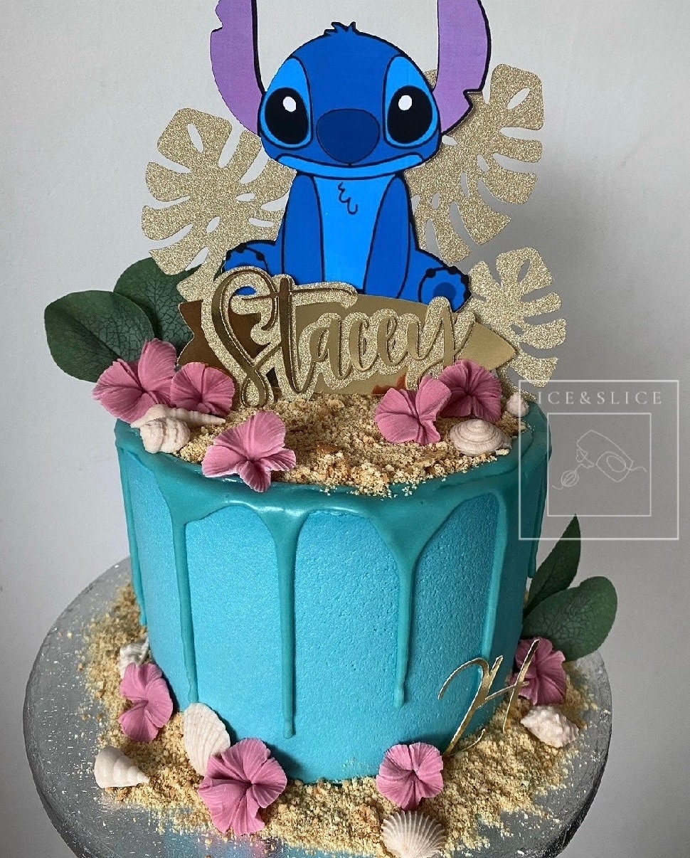 Buy 11 pcs Acrylic Stitch Cake Toppers, Stitch Cake Cupcake Decorations for  Stitch Birthday Party Supplies Decor Online at desertcartNorway