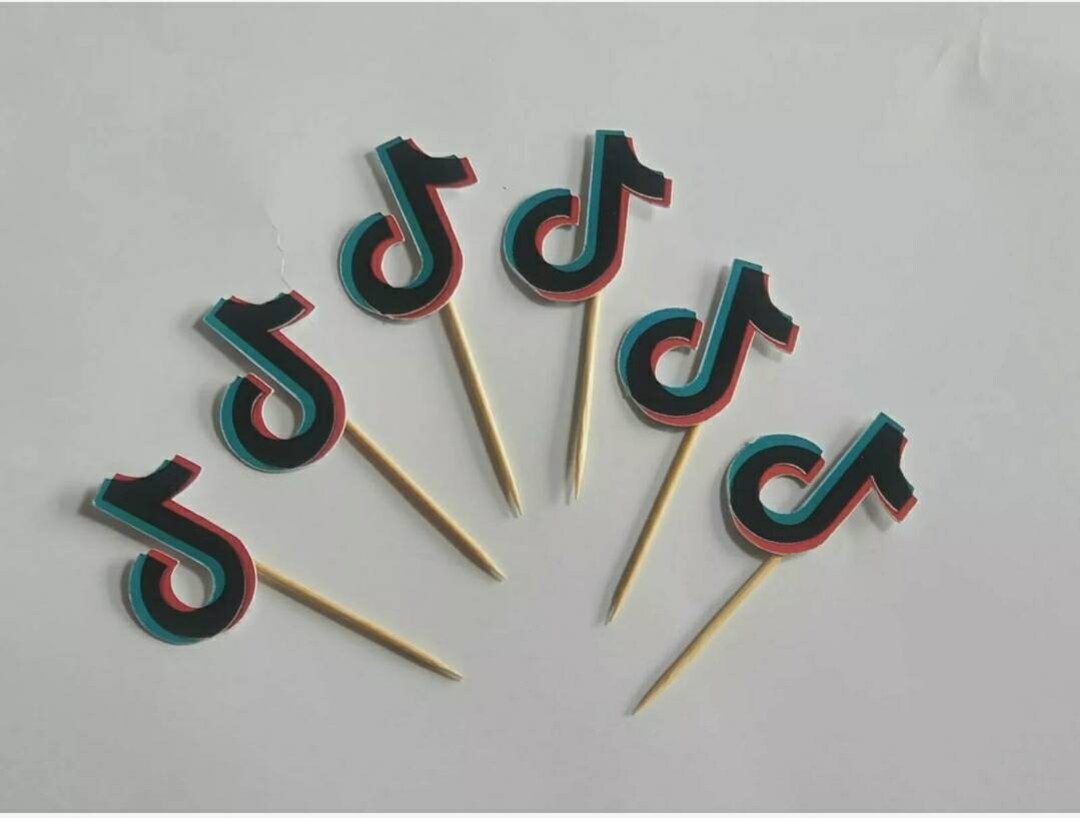 Tik Tok Cupcake Toppers - Etsy