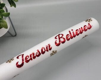 Christmas glow wand. Personalised