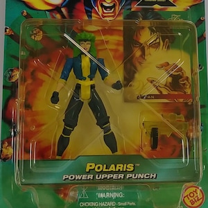 X-Men Flashback Series POLARIS, Toy Biz Marvel, Action Figure Collectible, 1996 New