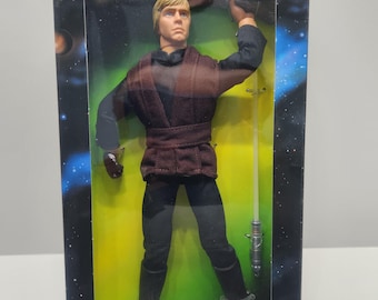 Star Wars Luke Skywalker in Jedi Gear 12" Action Figure Collection Kenner 1998