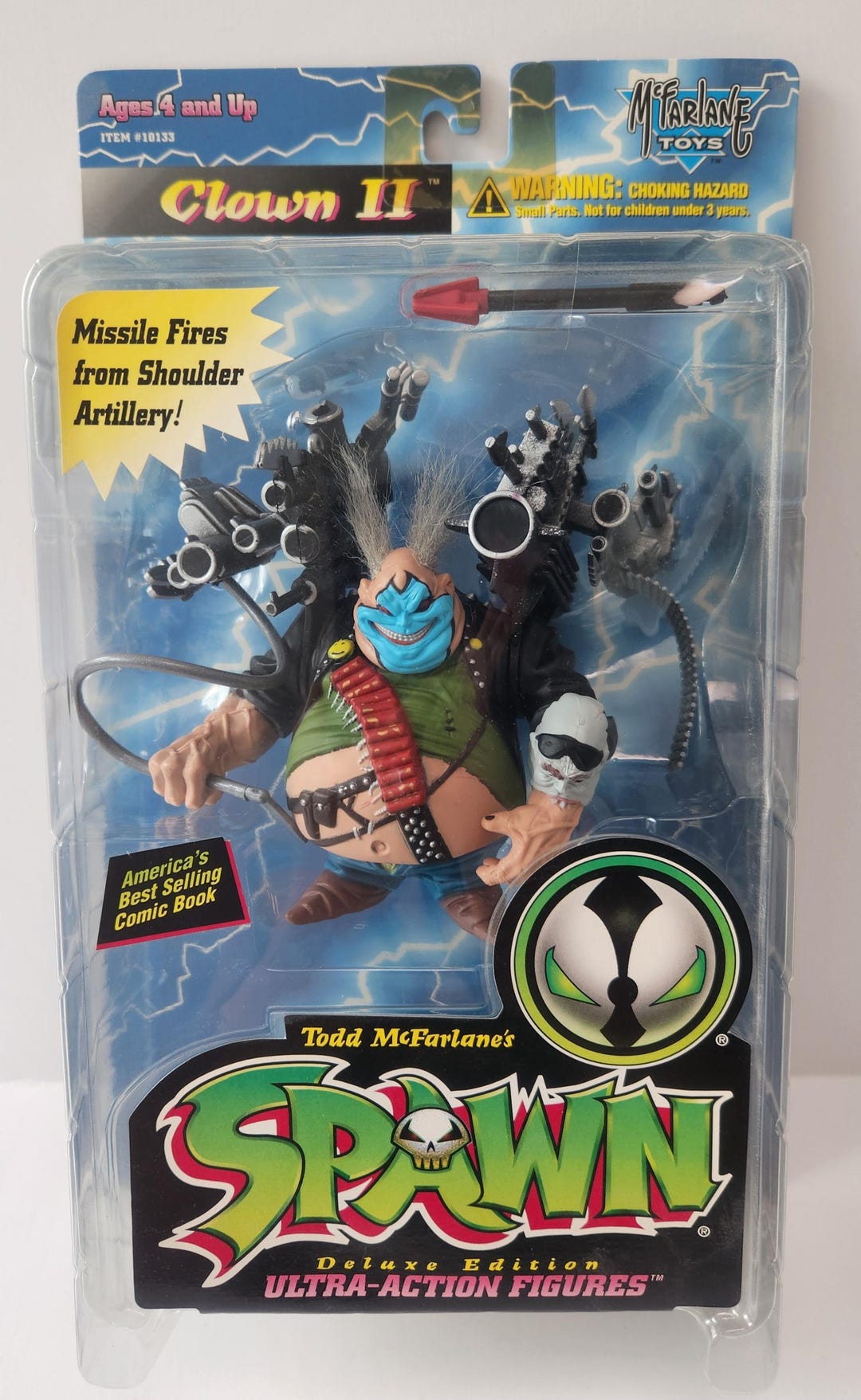 Todd Mcfarlane Spawn - Clown II Deluxe Ultra Action Figure 1996 - Etsy