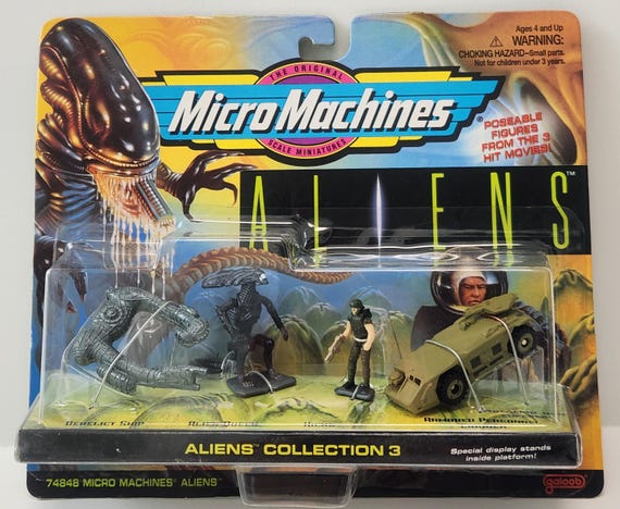 RARE Galoob Micro Machines ALIENS Collection 3 Queen Hicks