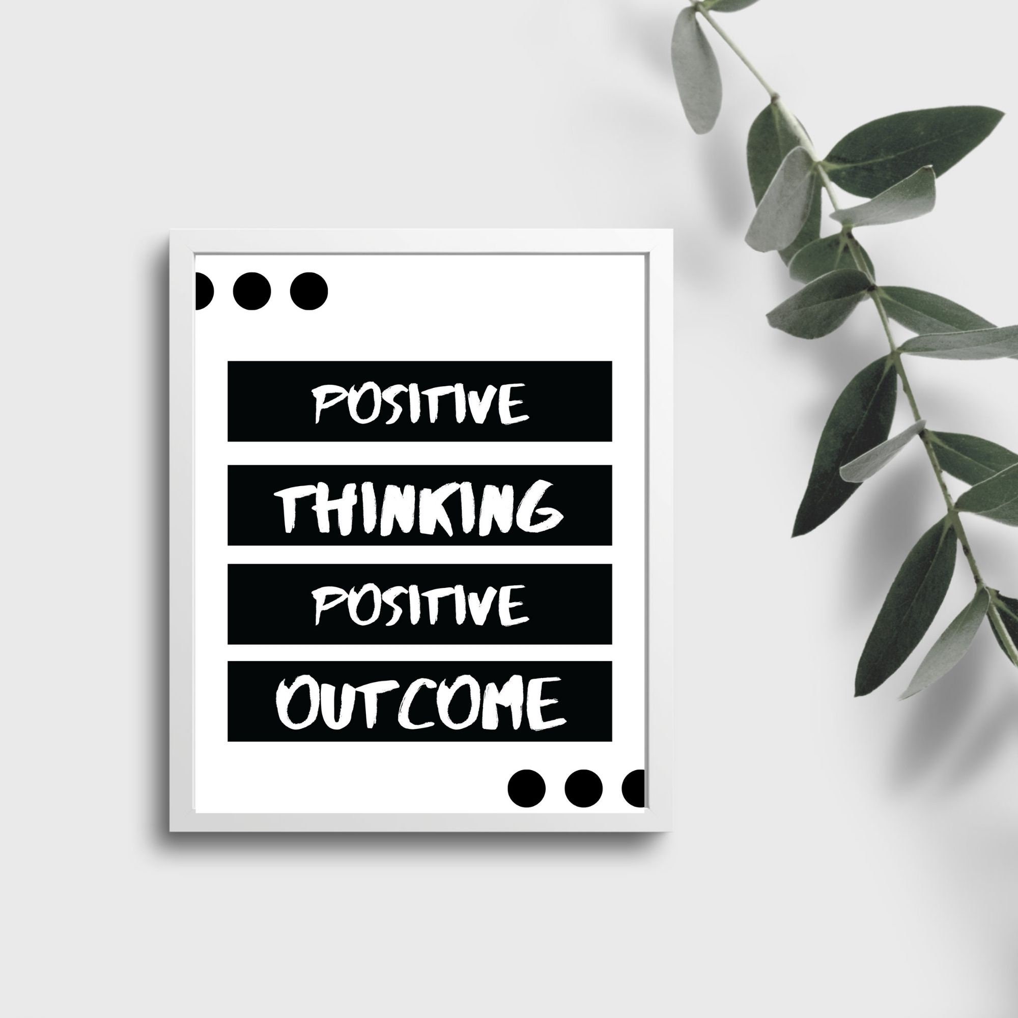 Positive Thoughts Positive Outcomes by Shane Senior Positive Thoughts Positive Outcomes by Shane Senior
