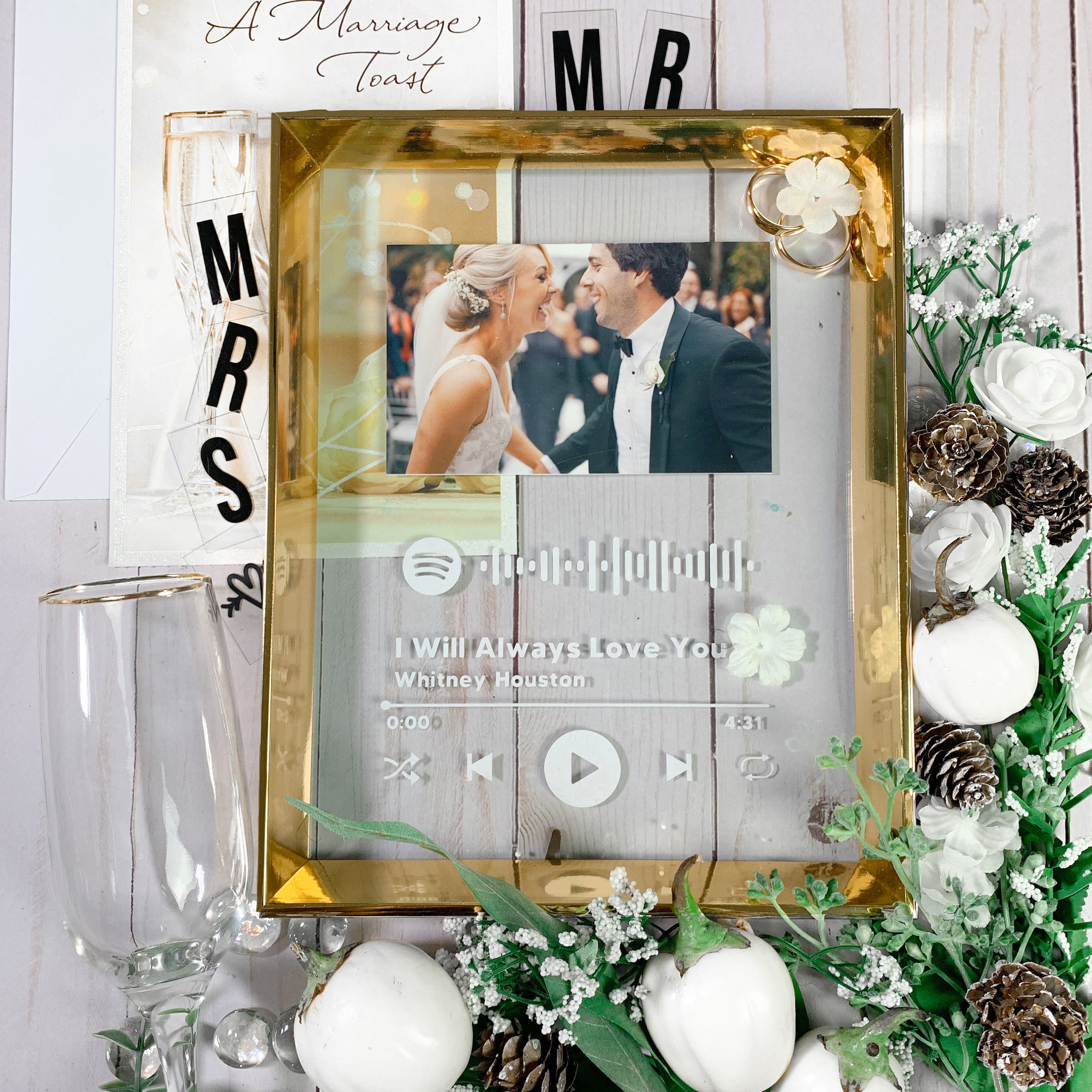 Glass Album Cover Etsy