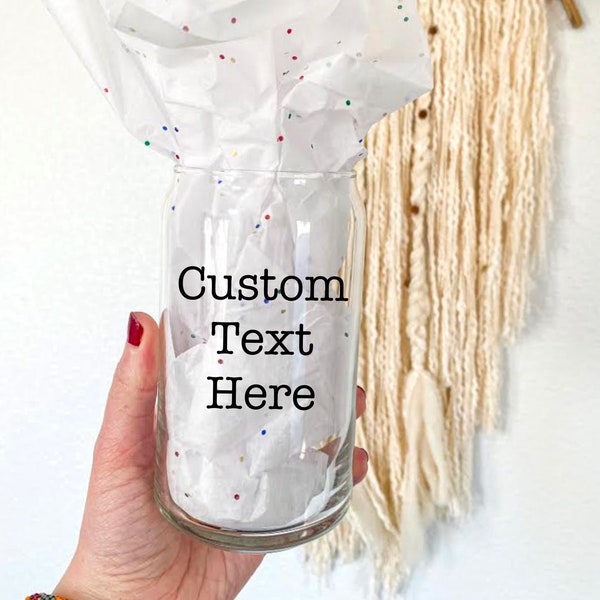 Beer Can Glass Etsy