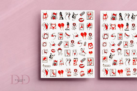 Body Art Forms Stickers