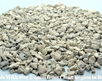 Natural Clinoptilolite Zeolite Mineral: Water Purifier, Antioxidant (2-5MM)