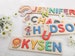 Wooden Personalized Name Puzzle 1st Birthday Gift Toys for Toddler 