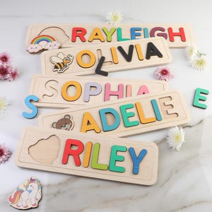 Name Puzzle, Name Puzzles, Name Puzzle Gift, Toddler Name Puzzle, Baby Name Puzzle, Christmas Gift, Christmas Gift For Kids. Baby Shower