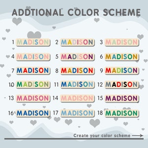 Colorful Name Puzzle for Girl image 9