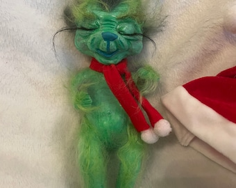 Baby Grinch Doll Etsy Uk