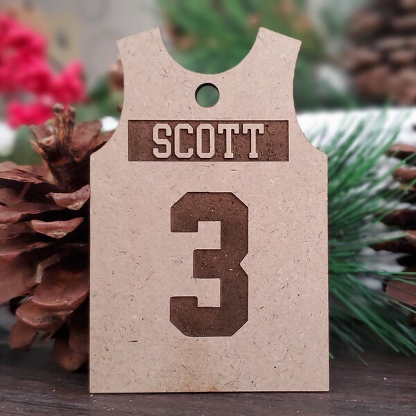 Lucas Scott Jersey Ornament