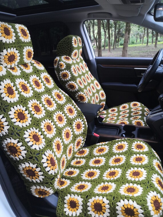 Sunflower car 2024 seat covers