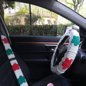 Rainbow Star Steering Wheel Cover,Car Steering Wheel Cover,Wheel Cover For Women,Cute Steering Wheel cover,Car Decor Cover ,Gift For Her