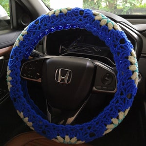 Evil Eye Steering Wheel Cover,Steer Wheel ,Crochet Steering Wheel Cover,Seat Belt Cover,Women car accessories,Steering Wheel Cover Crochet image 10