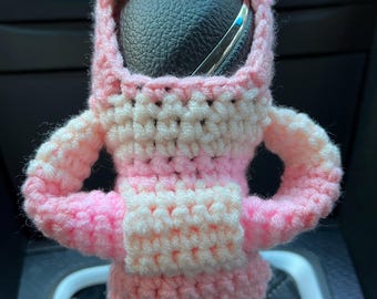 Gorro de crochet con funda para palanca de cambios: sudadera divertida con capucha para el pomo de la palanca de cambios