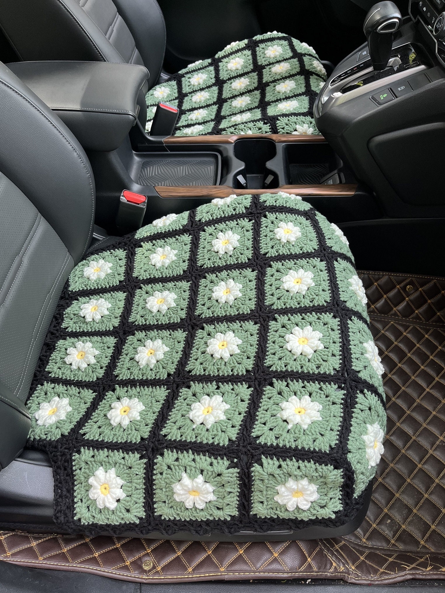 Housses D'appui-tête Voiture – Lot De 2, Motif Cartoon Mignon, Polyester, 28x26 Cm, Pour Personnaliser L'intérieur Auto - 10