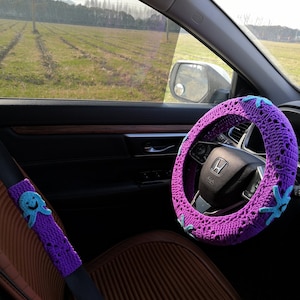 New Style Car Steering Wheel Cover,Animal Steering Wheel Cover,Crochet Octopus Steering Wheel Cover,Cute Steering Wheel Cover ,Gift for her