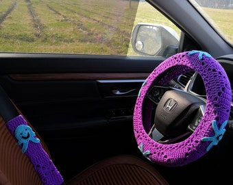 New Style Car Steering Wheel Cover,Animal Steering Wheel Cover,Crochet Octopus Steering Wheel Cover,Cute Steering Wheel Cover ,Gift for her
