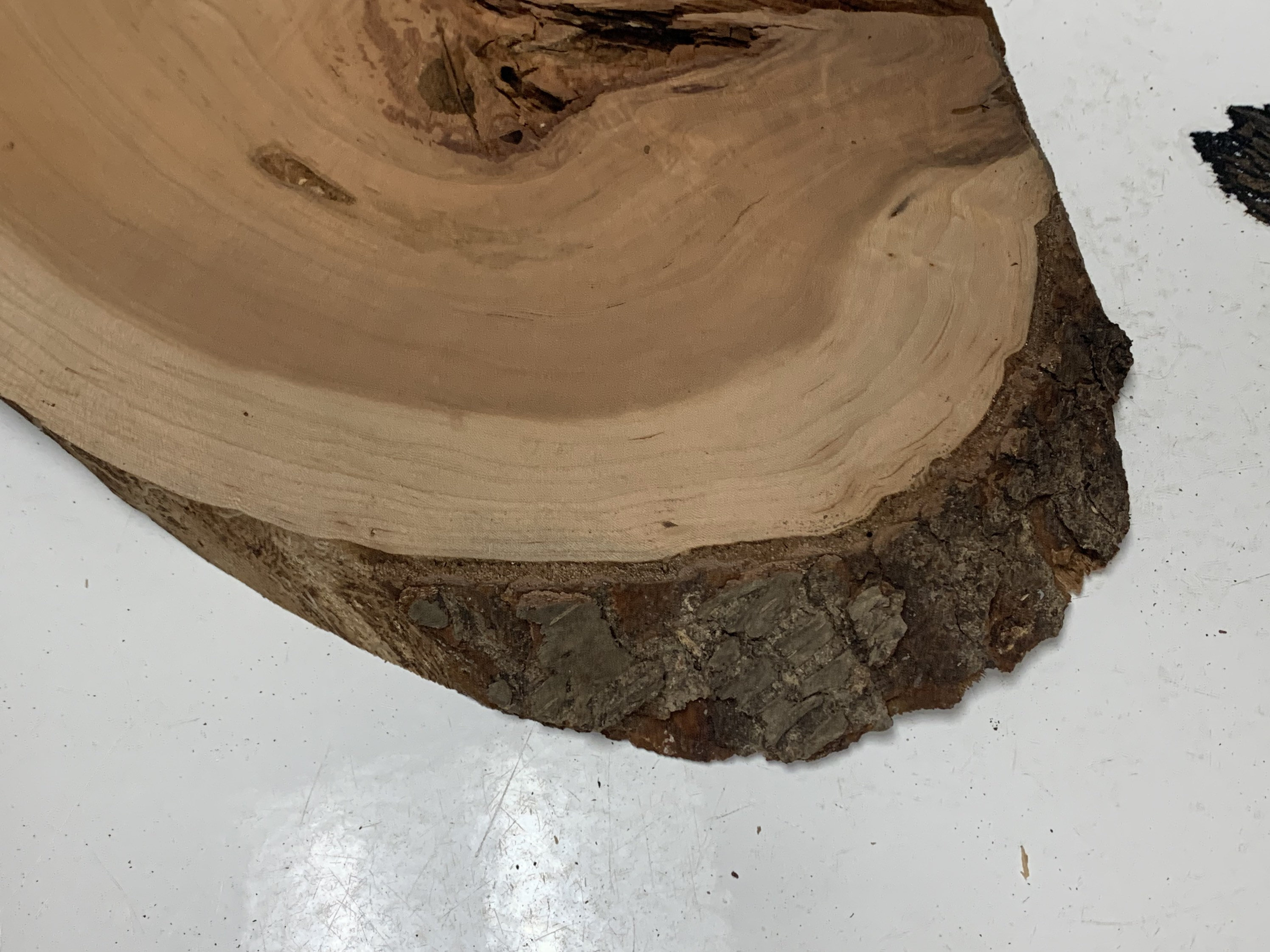 Black Cherry Wood Slab Unusual Planed J8 Etsy