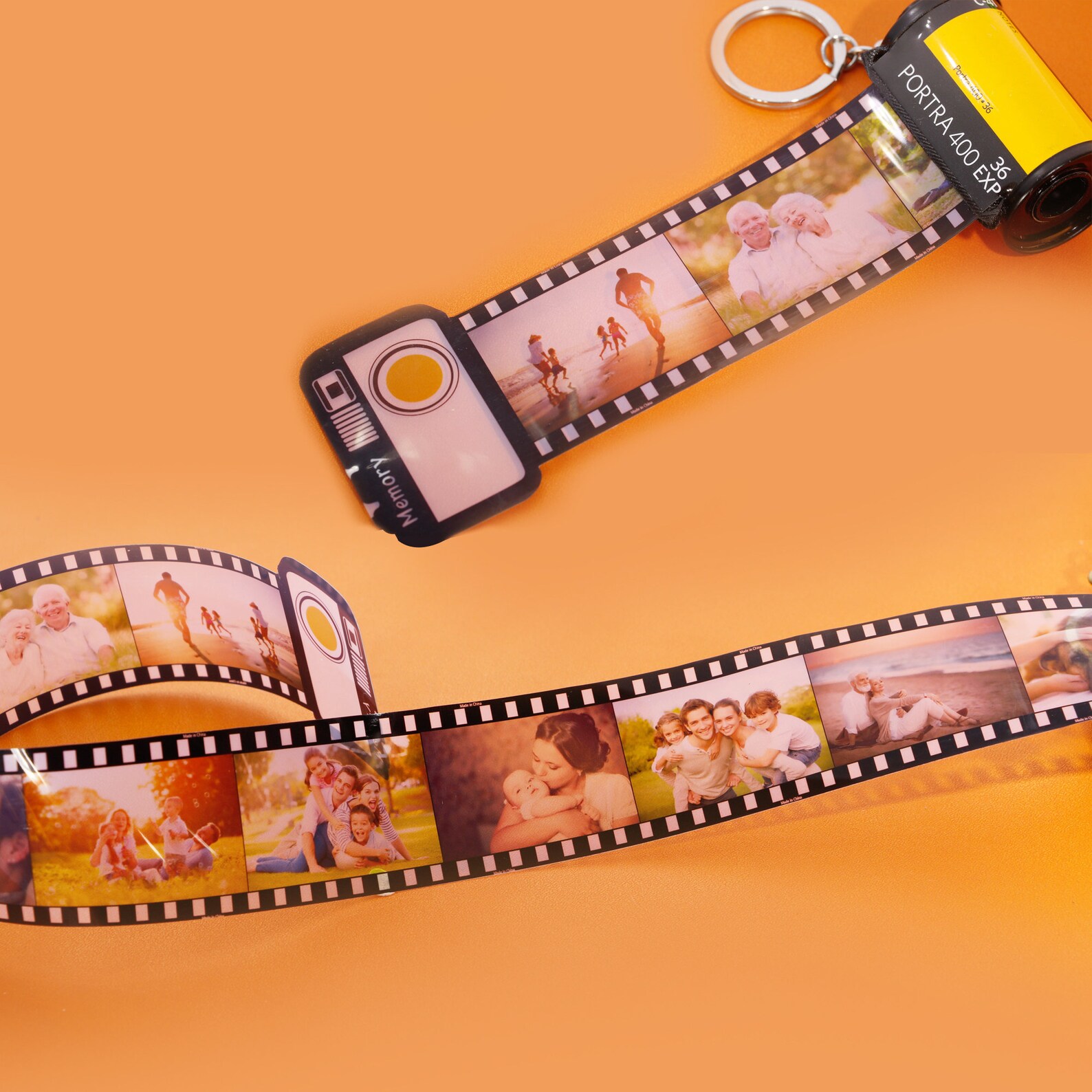 Personalized Photo FilmRoll Keychain CustomKeychains with Etsy
