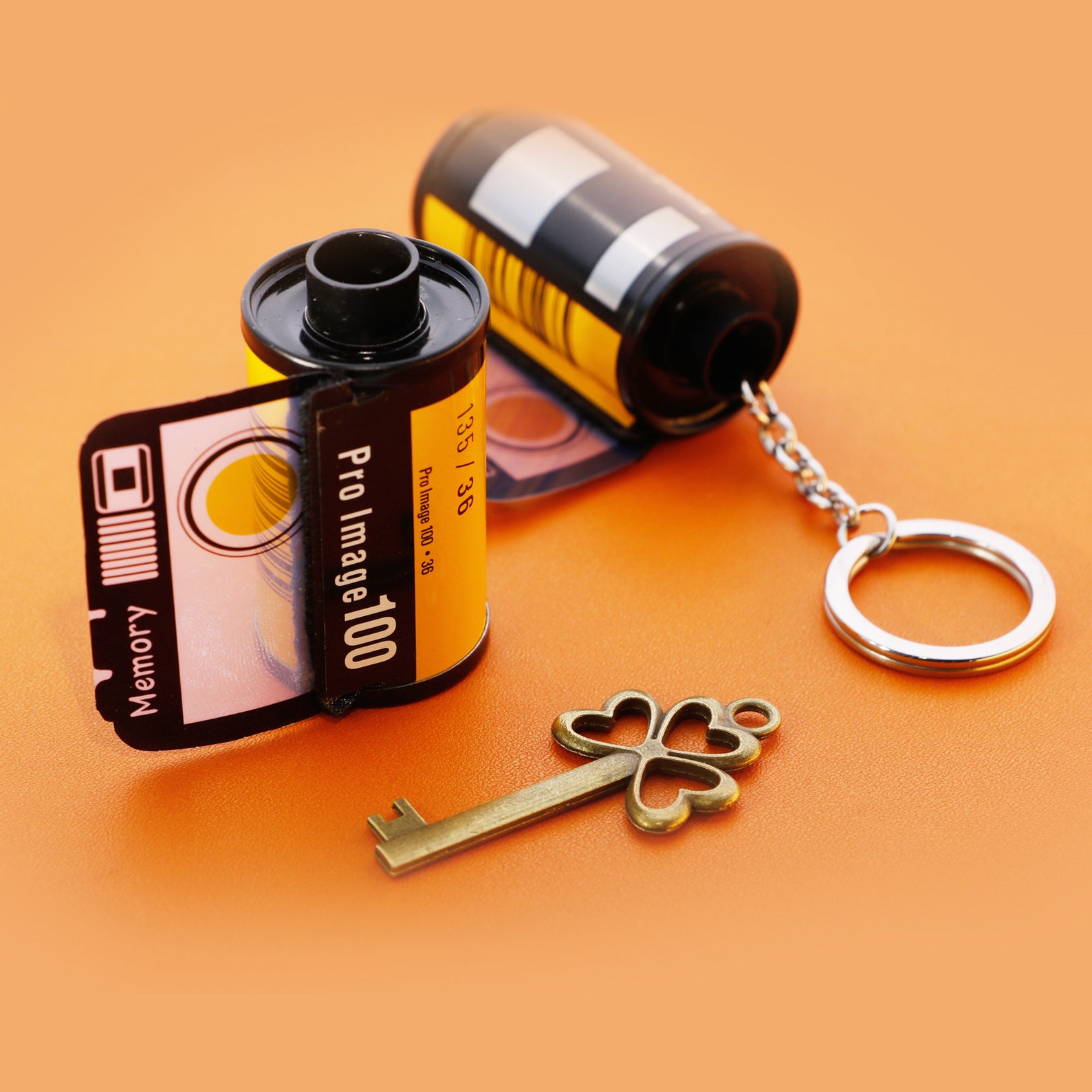 Personalized Photo FilmRoll Keychain CustomKeychains with Etsy