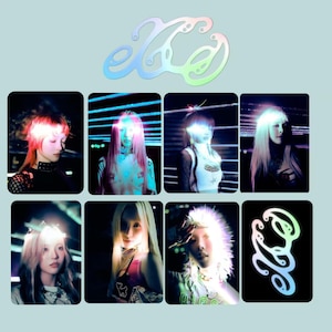 XG &quot;IYKYK&quot; Photocards “Shadow“ / Cocona, Hinata, Harvey, Juria, Chisa, Jurin, Maya /Kpop Photocard Set / ALPHAZ /Kpop Collection