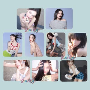 Tarjetas fotográficas &quot;This Is For&quot; de TWICE / Tarjetas fotográficas KPOP / Nayeon / Jeong Yeon / Momo / Sana / Jihyo / Mina / Dahyun / Chaeyoung / Tzuyu / Mercancía de ONCE