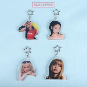 Blackpink Keychain / JUMP Concept / Blackpink / Jisoo / Jennie / Rose / Lisa / Kpop Gift / Blackpink Come back / Kpop Merch / Blink Merch