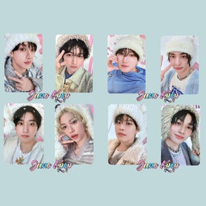 Stray Kids Fotokarten / SKZ &quot;&quot;5th Fanmeeting&quot;&quot; / Kpop Merch / Bangchan / Leeknow / Changbin / Hyunjin / Han / Felix / Seungim / Jeongin