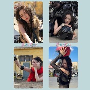 aespa &quot;Rich Man&quot; Theme Photocards / Karina / Giselle / Winter / Ningning / kpop merch / aespa Gift / Kpop Photocards / Kpop Merch Gift