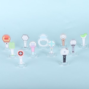 Kpop Light Stick / Kpop Mini Standee Table Acrylic / Kpop Merch / Kpop Gift / Kpop Light Stick Standee Table / Kpop Group